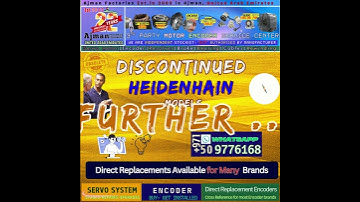Heidenhain Encoder Error? Changing ServoMotor Bearing? Resolver Align Adjust at Dubai ServoRepair.ae