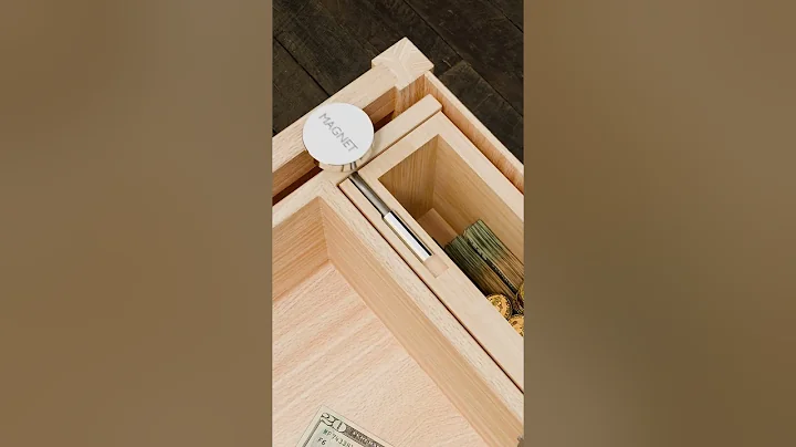 Hidden Drawer with Magnetic Latch Concept