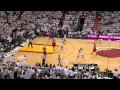Heat vs. 76ers Game 2: Lebron One Handed Alley Oop Dunk