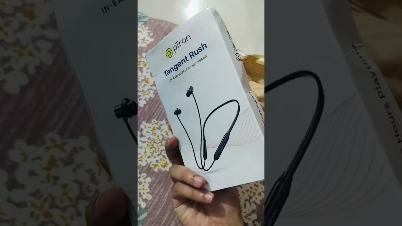 pTron Neckband Unboxing & Review 🔥 Best Budget Bluetooth Earphones?