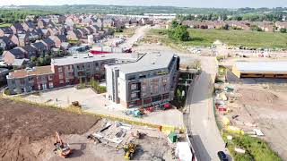 Drone footage of our new extra care scheme - Springfields