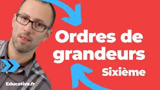 Ordre de grandeur de somme différences produits