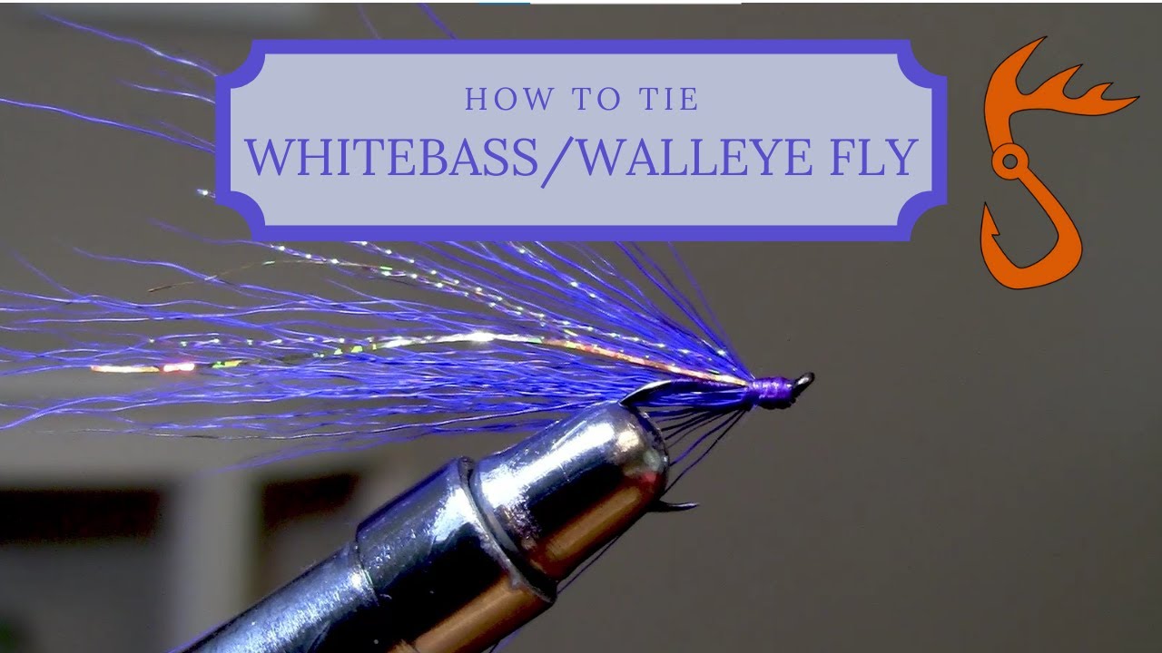 How to Tie Whitebass and Walleye Fly 