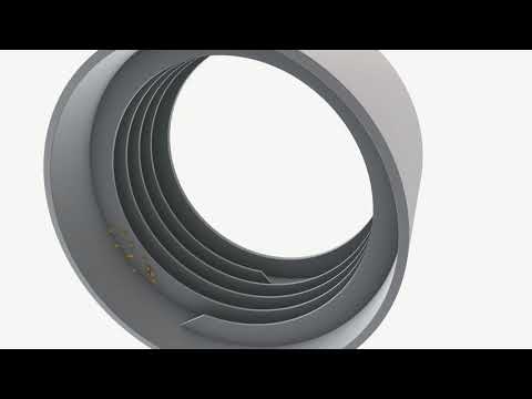 System Seals Inc., a research-based seal manufacturer focused on optimizing main bearing performance, has created a new grease-pumping seal that dramatically reduces maintenance and costs for wind-turbine main bearings. The Vortex is an innovative corkscrew-style seal that uses the turning action of a rotary shaft to pump grease back inside the bearing as grease tries to escape. During deflections, the helical design of the Vortex continuously pumps it back inside.