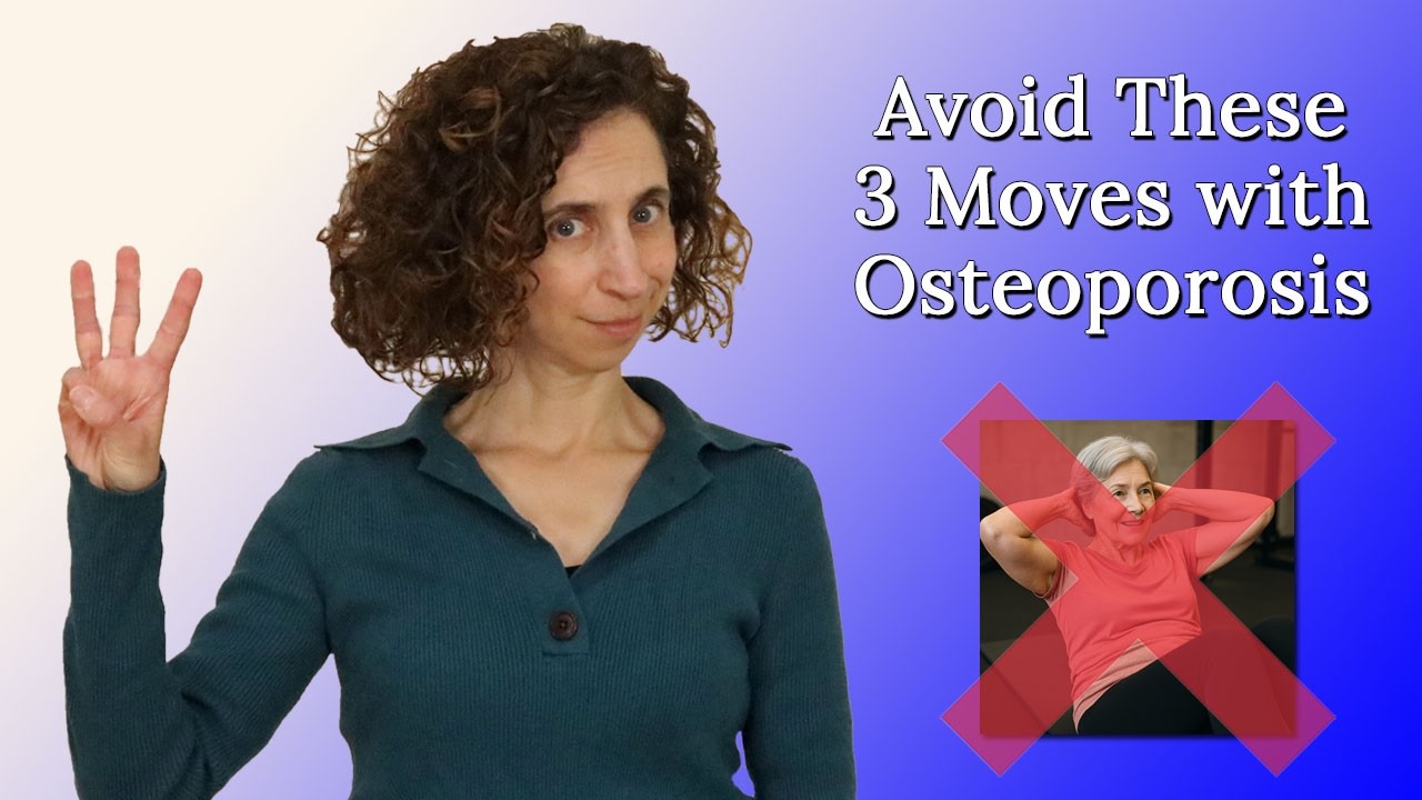 Три упражнения, которых следует избегать при остеопорозе (и безопасные альтернативы, укрепляющие ...