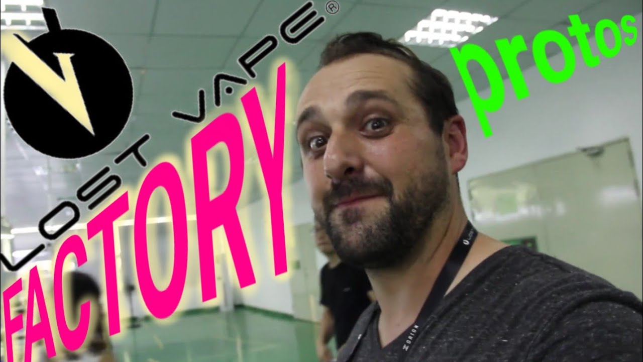 Lost Vape Factory Tour Orion, Drone Prototypes JayBo China Trip