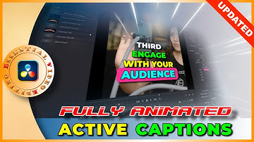 Animate Captions Word by Word  - Updated Alex Hormozi Style  Title Template in DaVinci Resolve