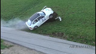 Rallye du Beaufortain 2018 (crash and mistakes ) [HD]  By HB Rallyes42
