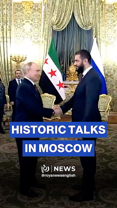 Syria’s president Ahmed al-Sharaa arrives at Kremlin to meet with Vladimir Putin