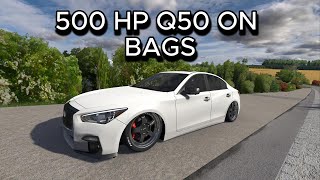 500 HP Infiniti Q50 On Air Suspension | Driving Impressions screenshot 5