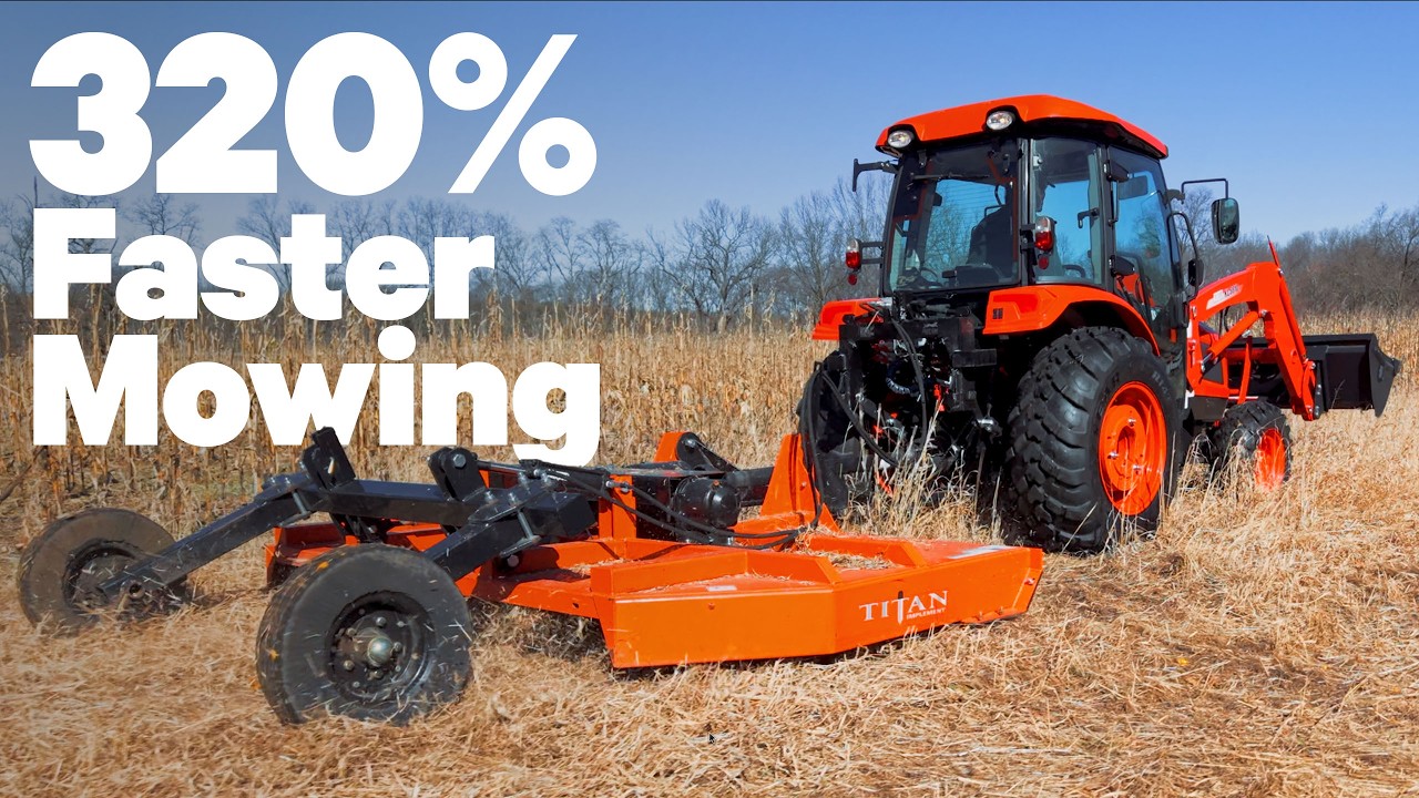 HOW TO MOW YOUR FIELDS 300% FASTER!