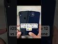 iOS 26 en iPhone 12 vs iOS 18 en iPhone XR SPEED TEST 🔥😎 #ios26 #iphone12 #iphonexr #shorts