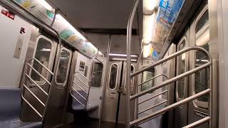 Flatbush Avenue - Brooklyn College bound R142 6804 5 train ride
