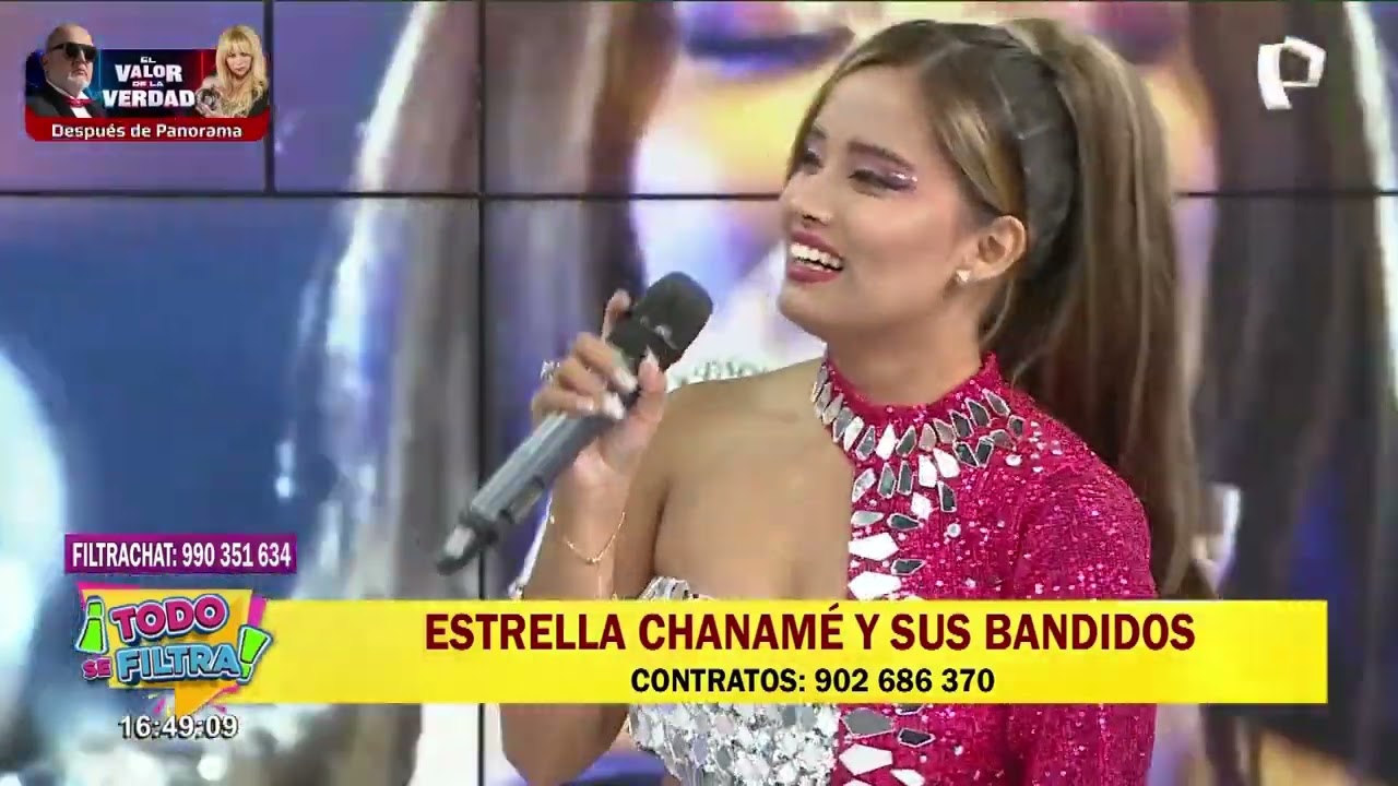Estrella Chaname  y sus Bandidos - Programa  Todo Se Filtra 2025
