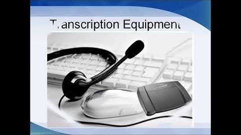 How to pass a transcription test