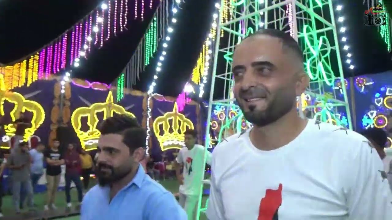 مجوز الفنان احمد الكروان و فرقة الحفرة من حفل زفاف العريس معتز الشماسنة تصوير احمد اياد 0798717769