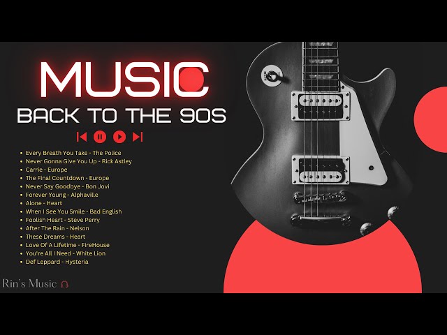 Back to the 90s| Slow Rock 80-90s|Best Ballads 90s - Europe, Bon Jovi, Heart, White Lion.. class=