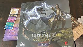 The Witcher: Old World Mages Expansion (Go On Board) - Unbox