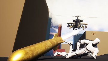 Unreal Engine 5 - Helicopter AI - Missile Attacks (ALS #176)