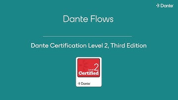 Dante Level 2, Chapter 9: Dante Flows (3rd Edition)