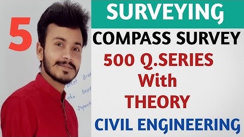 Compass Surveying part-2 | Civil Engineering | Surveying by Gaurav sir #GtechPoly