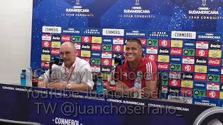 RUEDA DE PRENSA DEL MEDELLÍN TRAS GOLEAR 4-0 A ALWAYS READY DE BOLIVIA EN LA COPA SUDAMERICANA 2024.