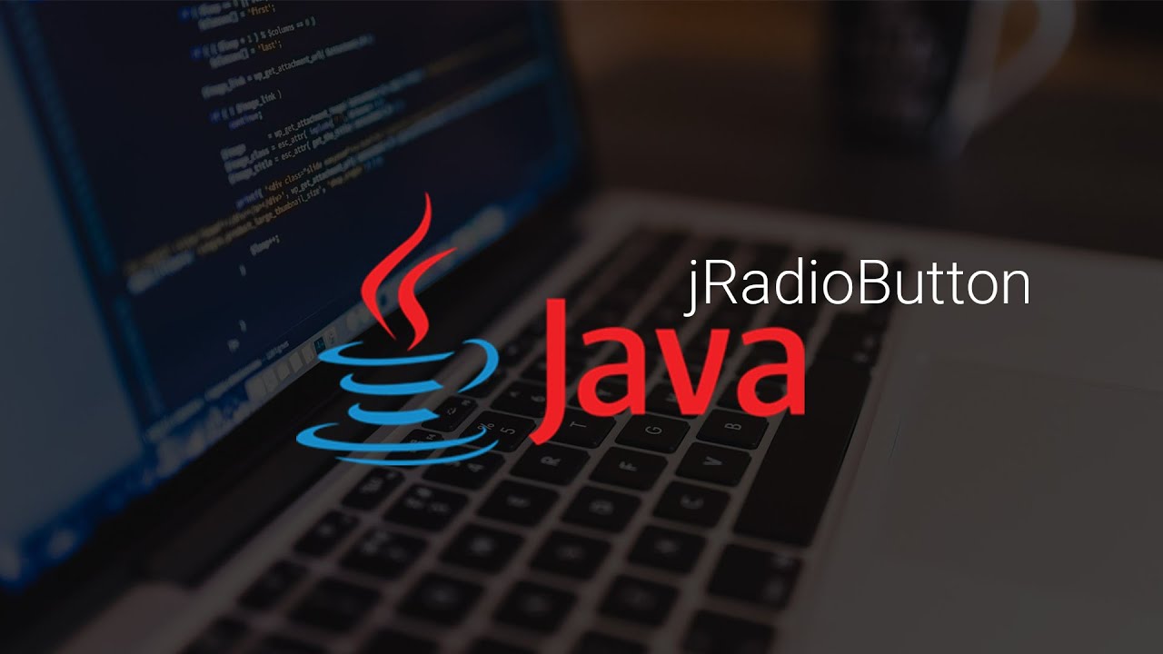 java Swing: Basic use of jRadioButton in Netbeans - YouTube