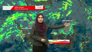 MET MALAYSIA - Laporan Cuaca 28 September 2022 (Petang)