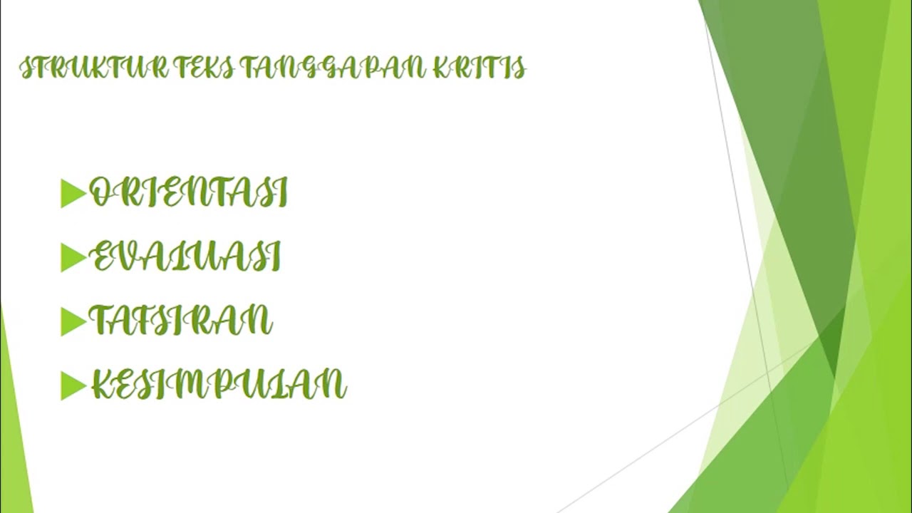 B INDONESIA KELAS 9 - Teks Tanggapan Kritis Part1 - YouTube