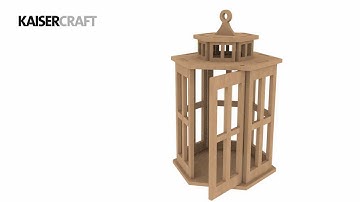 How to Construct Kaisercraft BTP Lantern SB2278