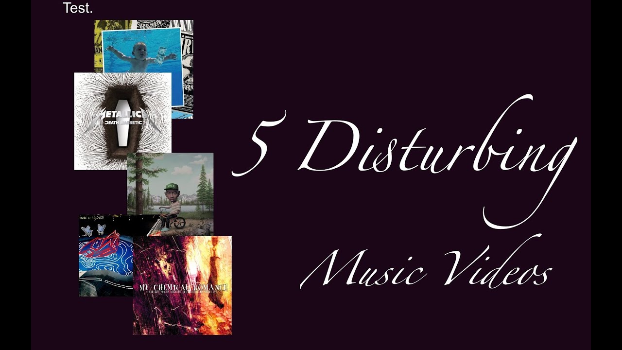 Song Using Numbers Disturbing 5 Disturbing Music Videos - YouTube