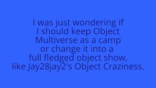 Change Of Ideas For Object Multiverse