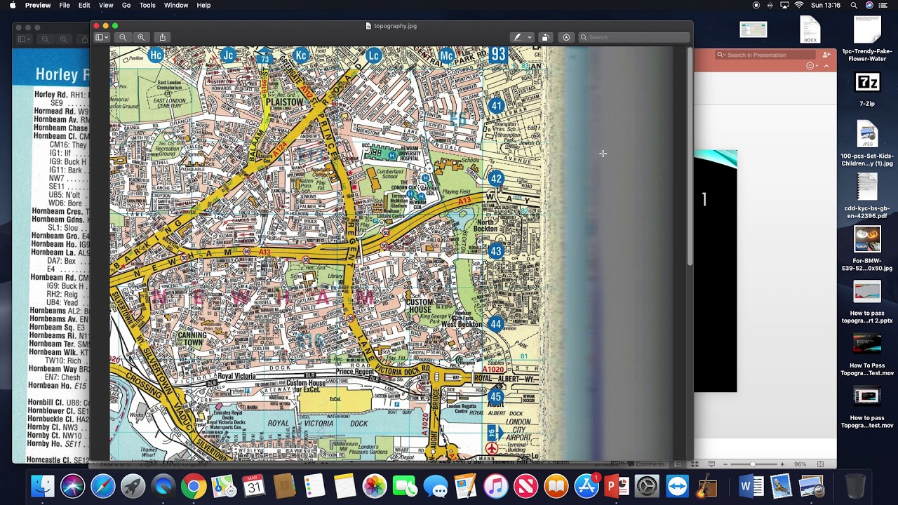 How to pass topograpghy skill test Part 2 A