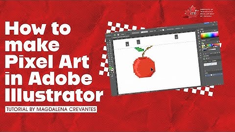 How to make Pixel Art on Adobe Illustrator