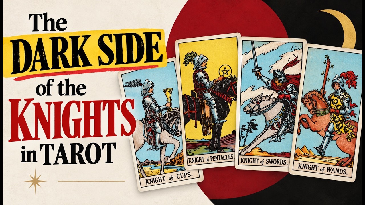 The Dark Side of the Knights in Tarot | Shadow Meanings, Red Flags & Court Card Chaos