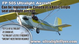 Fisher FP 505, Canadian Single Seat Ultralight Aircraft
