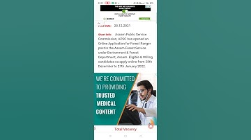 APSC Forest Ranger Job Recruitment in Assam 2022