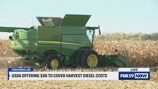 USDA offering $8B to cover harvest diesel costs