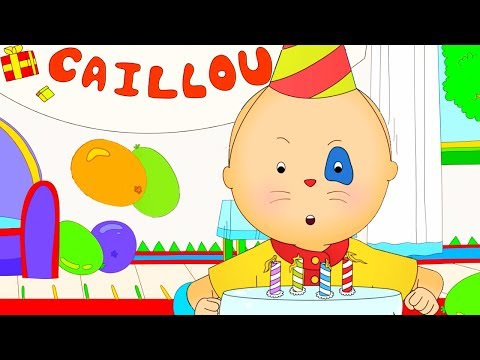 Caillou En Español | De Cumpleaños De Caillou | Dibujos Infantiles Capitulos Completos | NUEVO