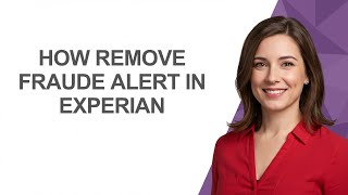 How Remove Fraude Alert In Experian - AshleyHowTo