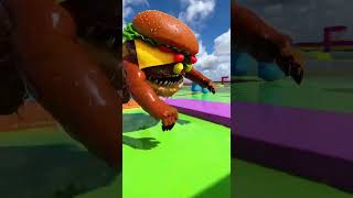 Giant Cheeseburger Monster STEAL A BRAINROT in Slime Obby