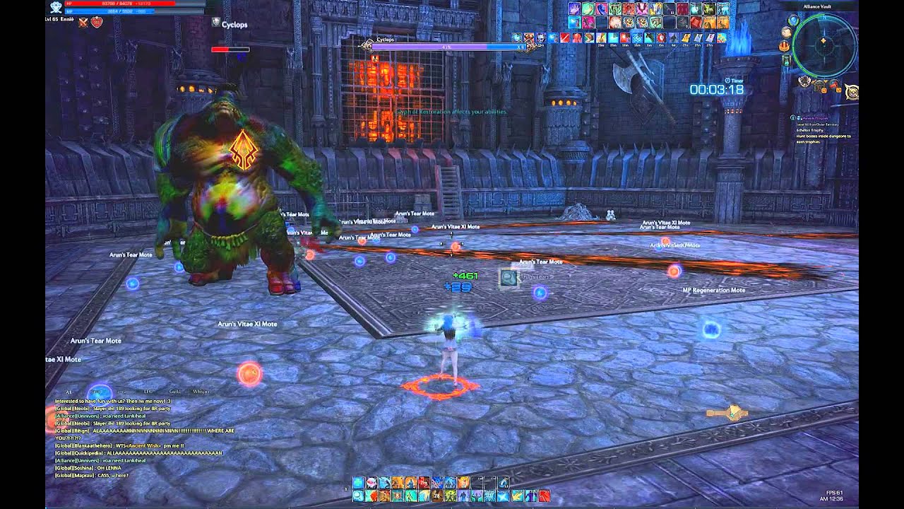 Tera solo vault cyclops Mystic POV