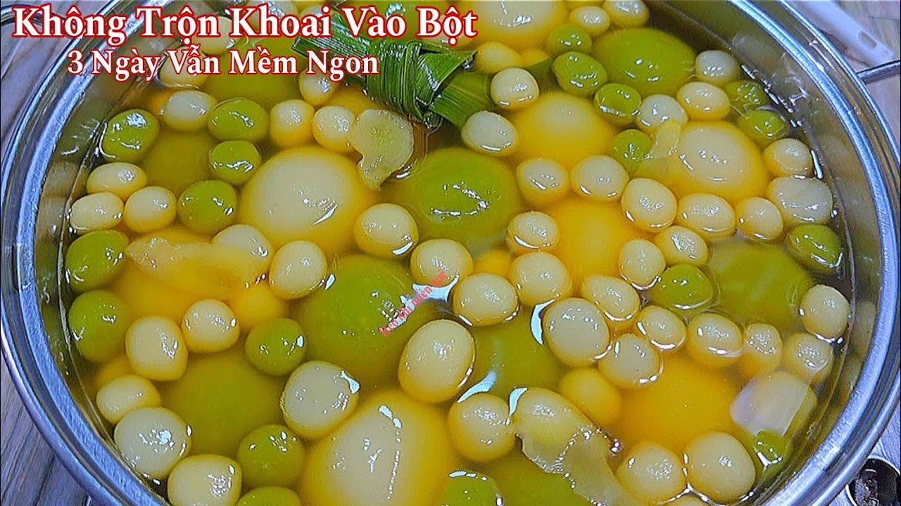 Cách Nấu Chè Trôi Nước Đường Thốt Nốt Dẻo Mềm Thơm Ngon Đơn Giản Nhất