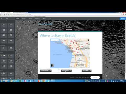 Embedding a Map on Weebly