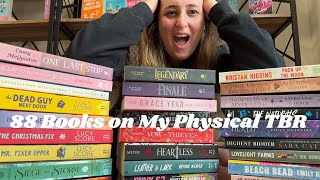 I have 88 unread books on my TBR📚 Let's read