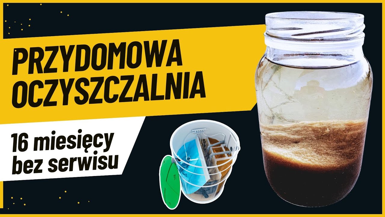 Przydomowa oczyszczalnia ścieków VH6 PREMIUM - 16 MIESIĘCY BEZ SERWISU