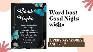 Best Good Night Wishes and blessings images| Everyday Wishes and Blessings App