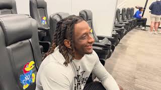 Jaden Harris on getting started at Kansas, his experiences at top programs