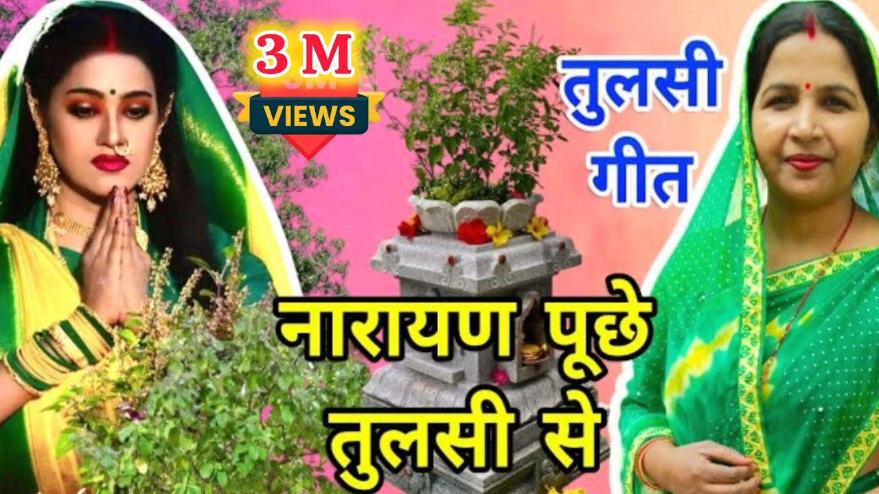 तुलसी गीत/tulsi geet|| नारायण पूछे तुलसी से/narayan pucha tulsi se||#tulsigeet #viral #treanding