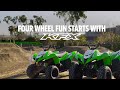 The Good Times Begin | Introducing the New 2023 KFX90 and KFX50 ATVs